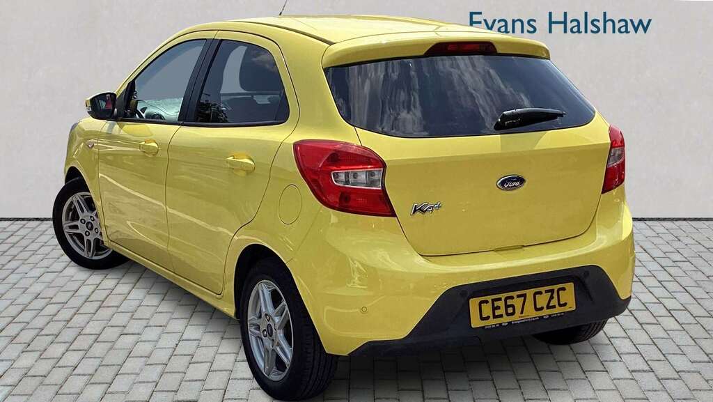 Ford KA+ 1.2 85 Zetec 2017 CE67CZC Yellow #2