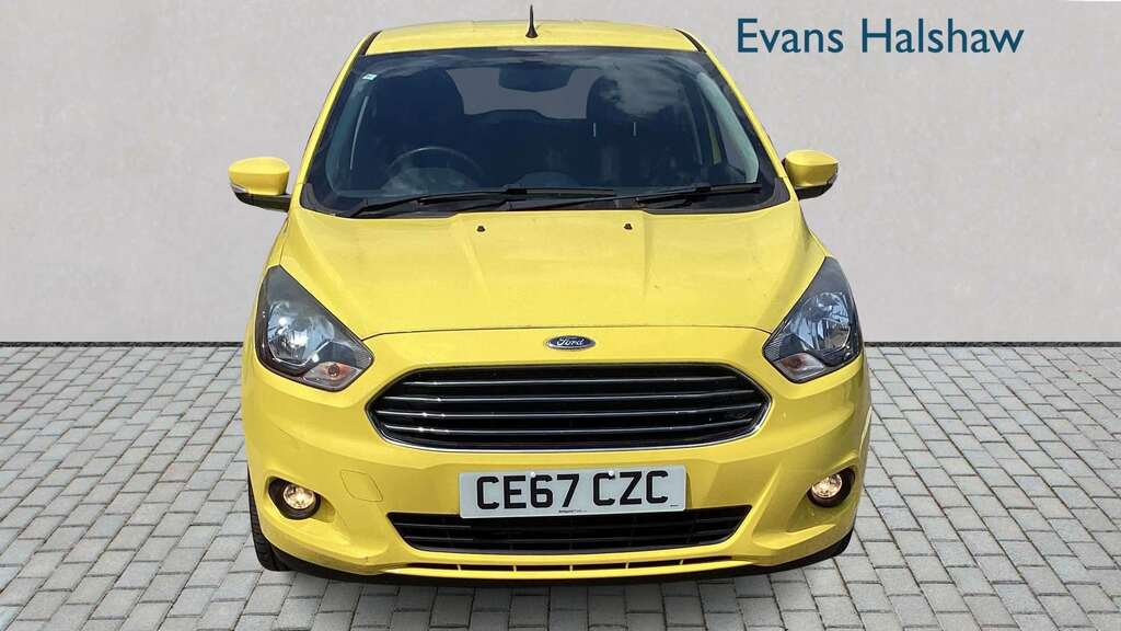 Ford KA+ 1.2 85 Zetec 2017 CE67CZC Yellow #4
