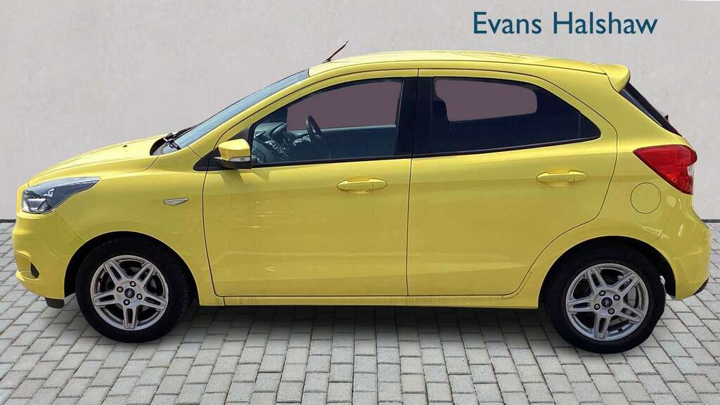 Ford KA+ 1.2 85 Zetec 2017 CE67CZC Yellow #3