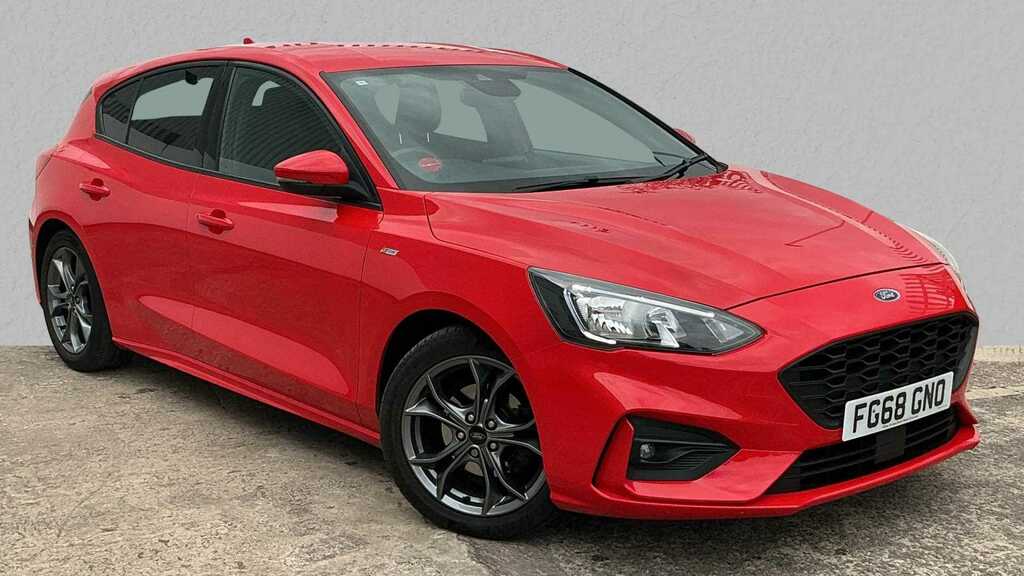 Ford Focus 1.0 Ecoboost 125 St-line 2018 Red