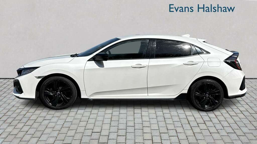 Honda Civic 1.0 Vtec Turbo 126 Sport Line 2019 White #6