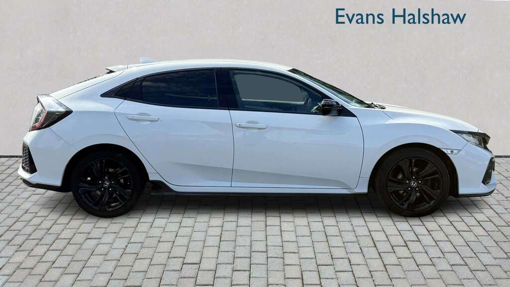 Honda Civic 1.0 Vtec Turbo 126 Sport Line 2019 White #4