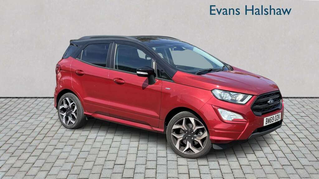 Ford Ecosport 1.0 Ecoboost 125 St-line 2020 Red