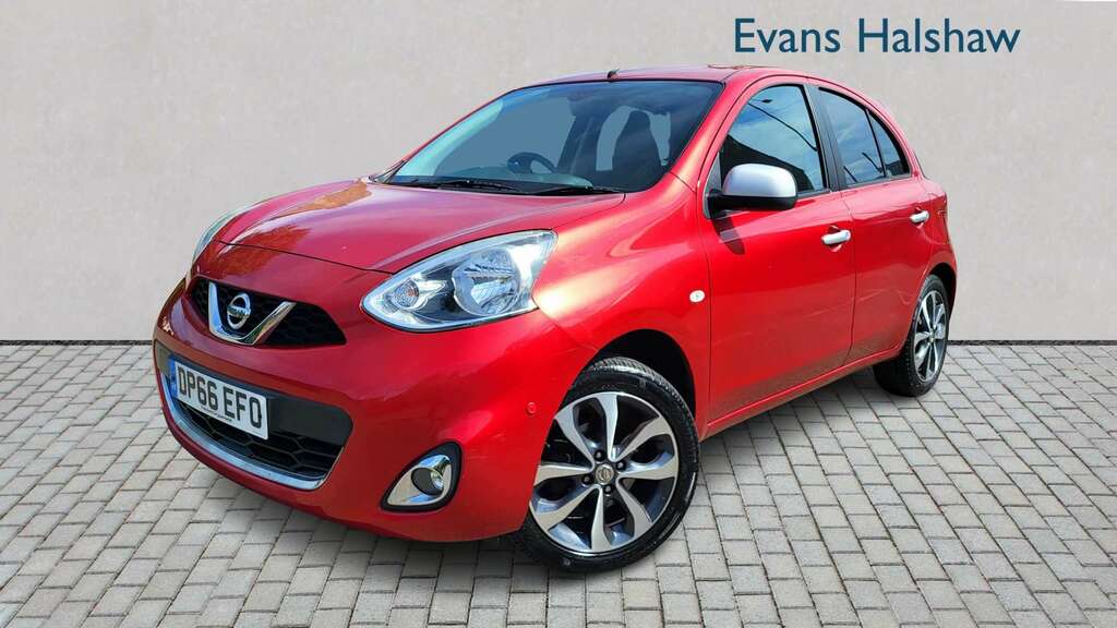 Nissan Micra 1.2 N-tec Cvt 2017 Red #3