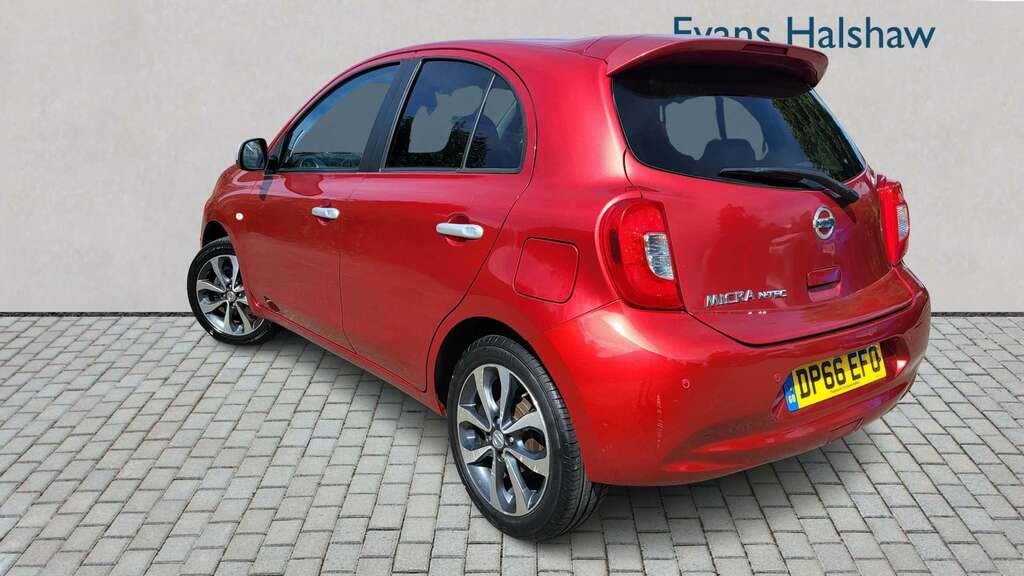 Nissan Micra 1.2 N-tec Cvt 2017 Red #5