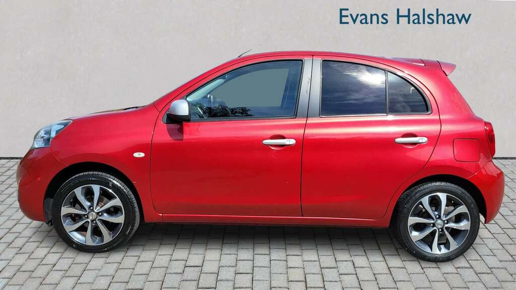 Nissan Micra 1.2 N-tec Cvt 2017 Red #4