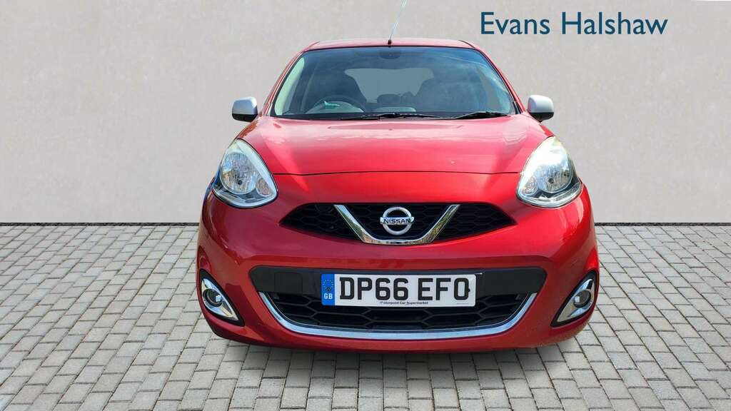 Nissan Micra 1.2 N-tec Cvt 2017 Red #2