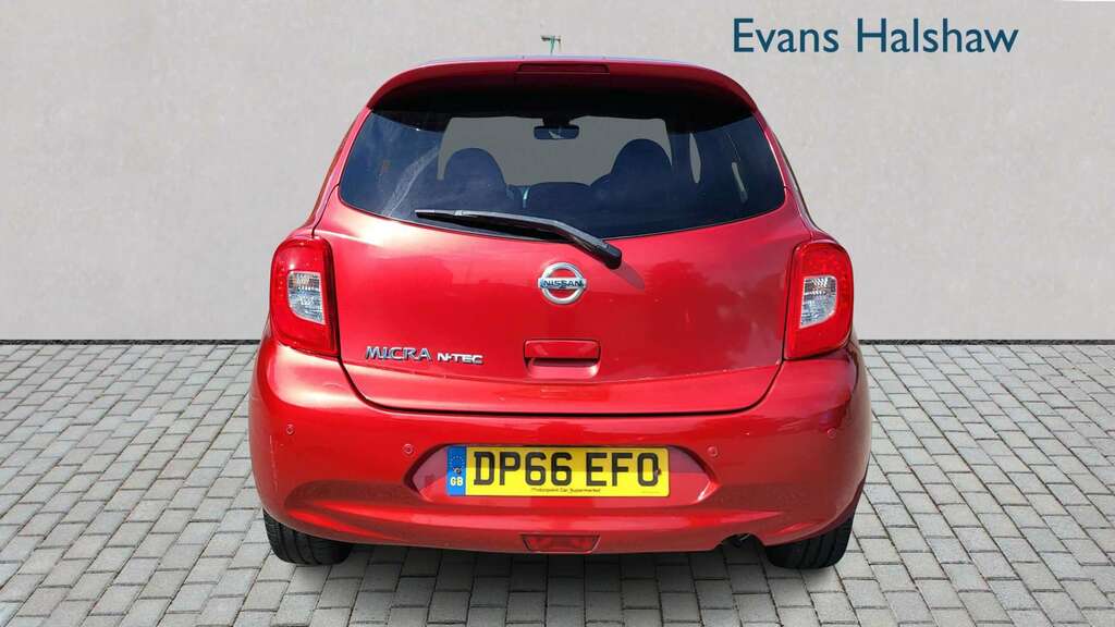 Nissan Micra 1.2 N-tec Cvt 2017 Red #6