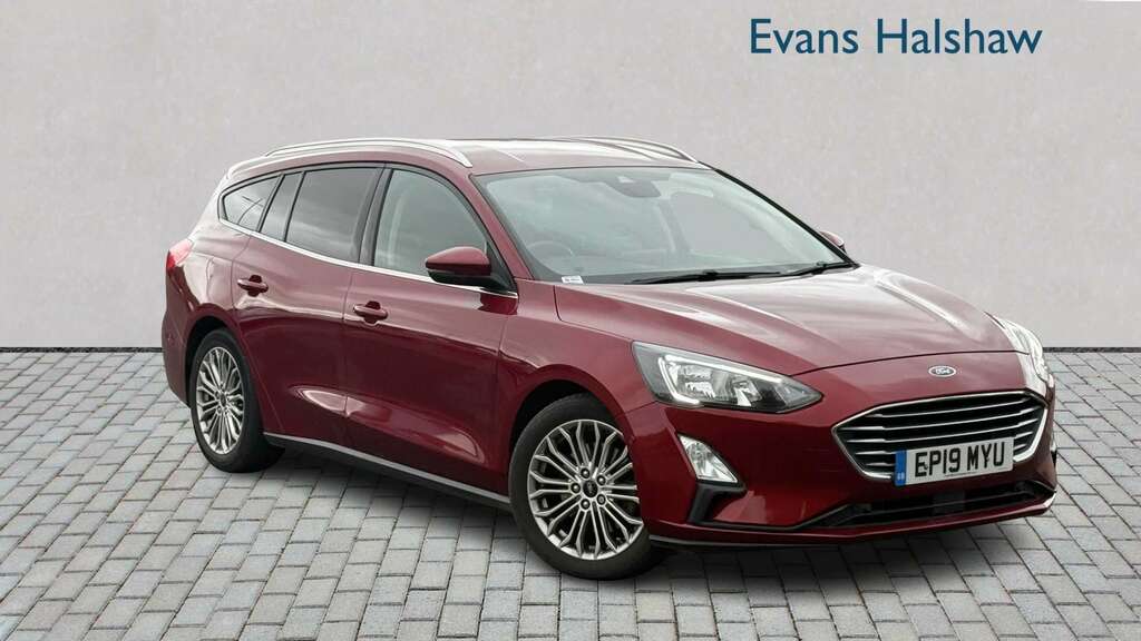 Ford Focus 1.0T Ecoboost St-line Estate Eur Blue #1