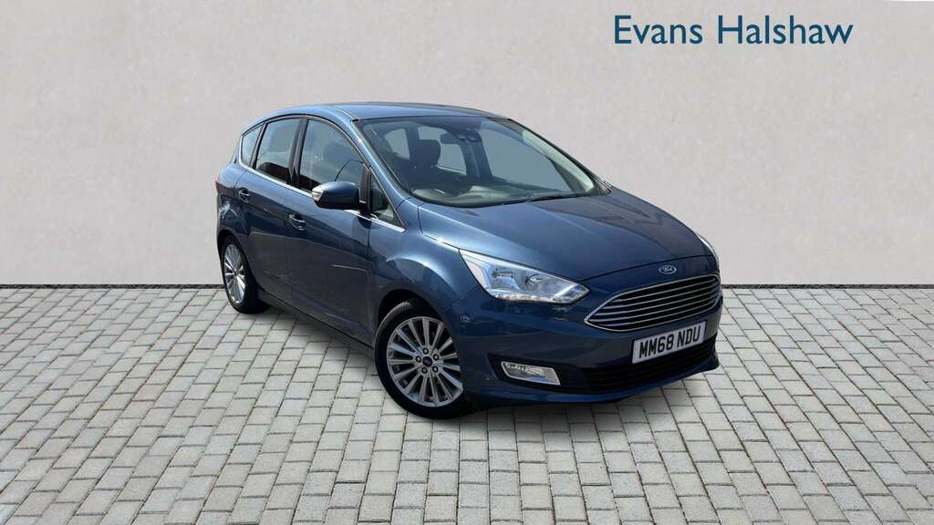Ford C-Max 1.0 Ecoboost 125 Titanium 2019 Blue