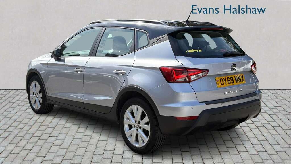 Seat Arona 1.0 Tsi Se Technology Ez 2019 Silver #3