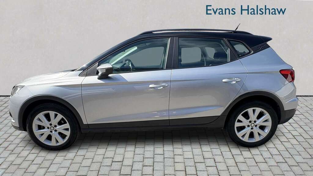 Seat Arona 1.0 Tsi Se Technology Ez 2019 Silver #4