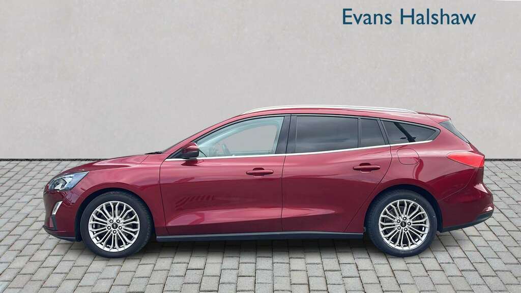 Ford Focus 1.5 Ecoblue 120 Titanium X 2020 EK20HLC Red #3