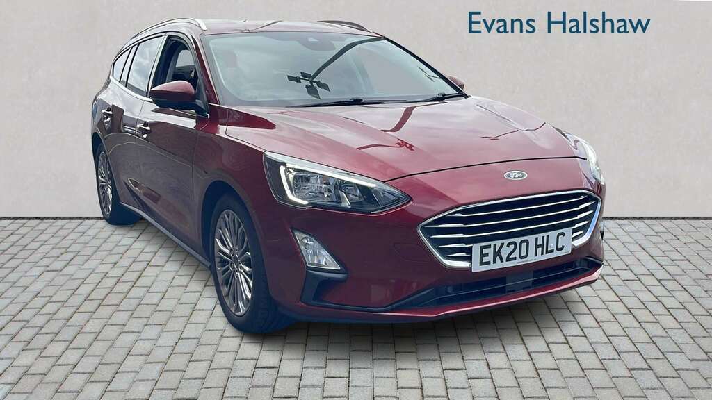 Ford Focus 1.5 Ecoblue 120 Titanium X 2020 EK20HLC Red