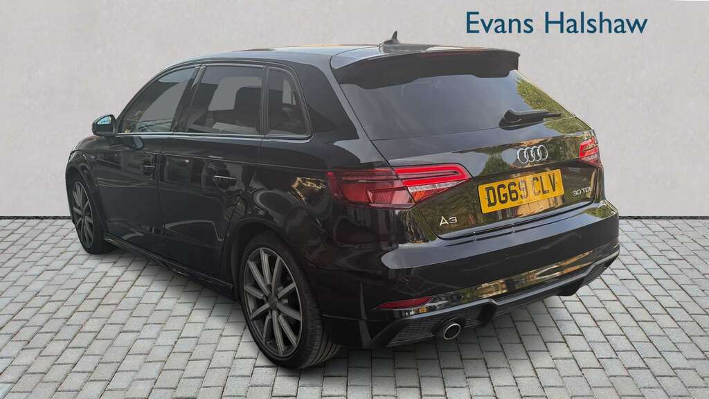 Audi A3 1.6 Tdi 30 Sport Sportback S Tronic Eur Black #5