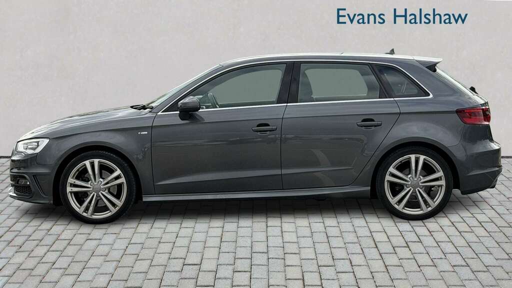 Audi A3 1.8 Tfsi Quattro S Line S Tronic Nav 2016 CN16BLK Grey #3