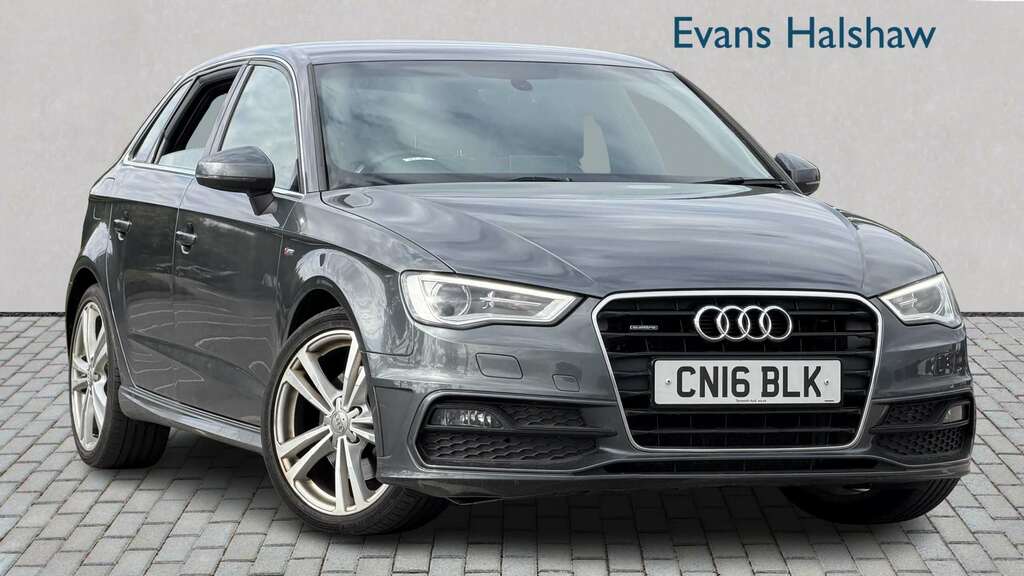 Audi A3 1.8 Tfsi Quattro S Line S Tronic Nav 2016 Grey
