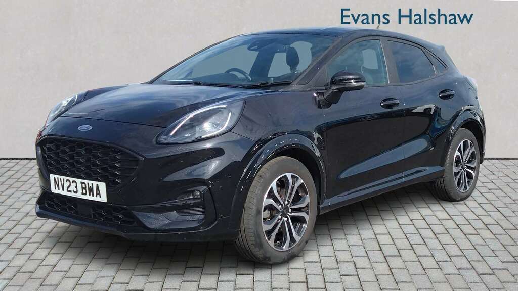 Ford Puma 1.0 Ecoboost Hybrid Mhev St-line 2023 Black #5