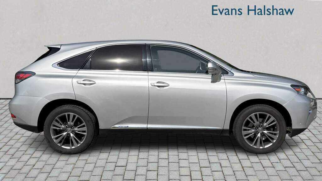 Lexus RX 450H 3.5 Luxury Cvt 2015 Silver #4