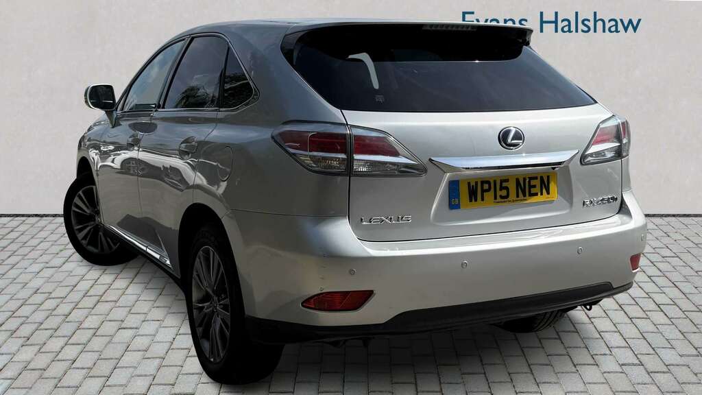 Lexus RX 450H 3.5 Luxury Cvt 2015 Silver #2