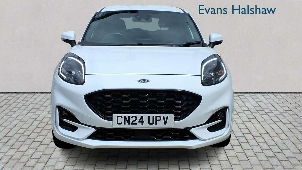 Ford Puma 1.0 Ecoboost Hybrid Mhev 155 St-line X 2024 White #4