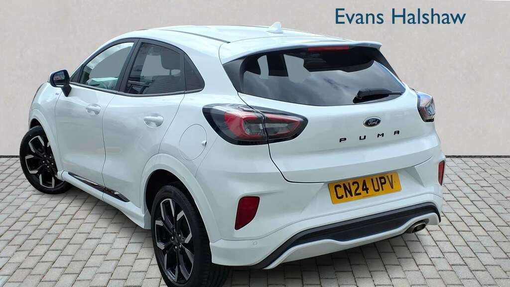 Ford Puma 1.0 Ecoboost Hybrid Mhev 155 St-line X 2024 White #2