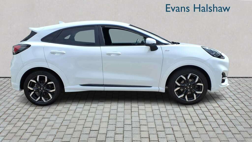 Ford Puma 1.0 Ecoboost Hybrid Mhev 155 St-line X 2024 White #3