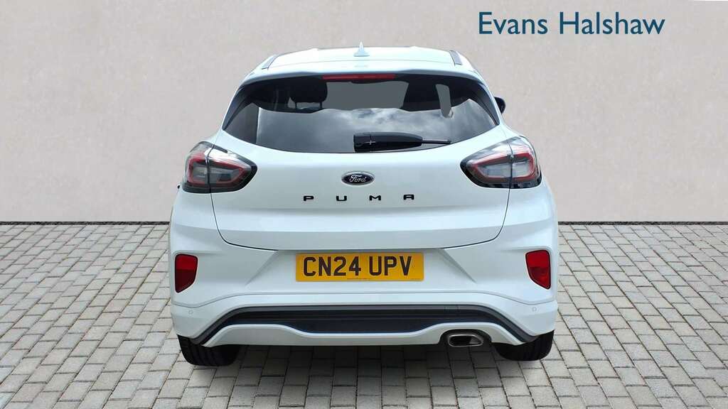 Ford Puma 1.0 Ecoboost Hybrid Mhev 155 St-line X 2024 White #5