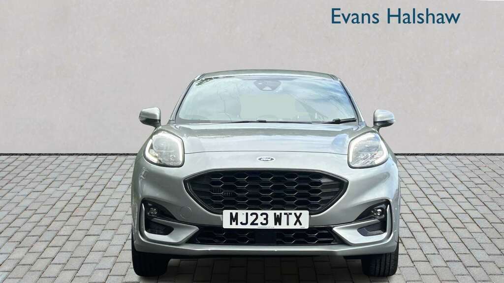 Ford Puma 1.0 Ecoboost Hybrid Mhev St-line Dct 2023 Silver #5
