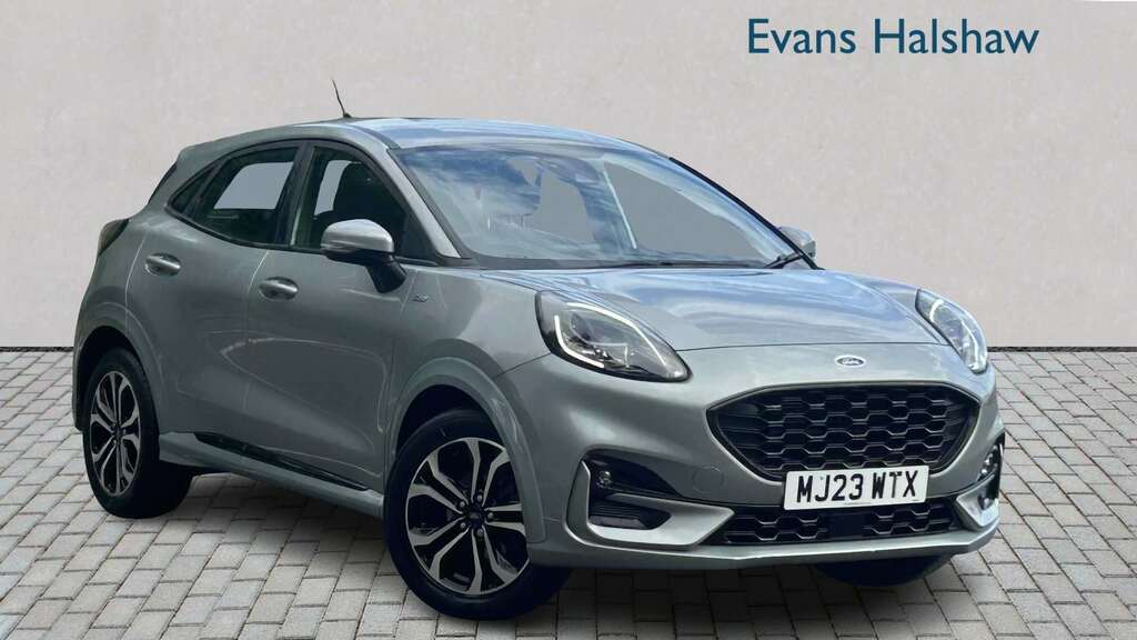 Ford Puma 1.0 Ecoboost Hybrid Mhev St-line Dct 2023 Silver