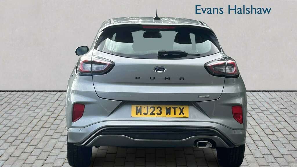 Ford Puma 1.0 Ecoboost Hybrid Mhev St-line Dct 2023 Silver #3