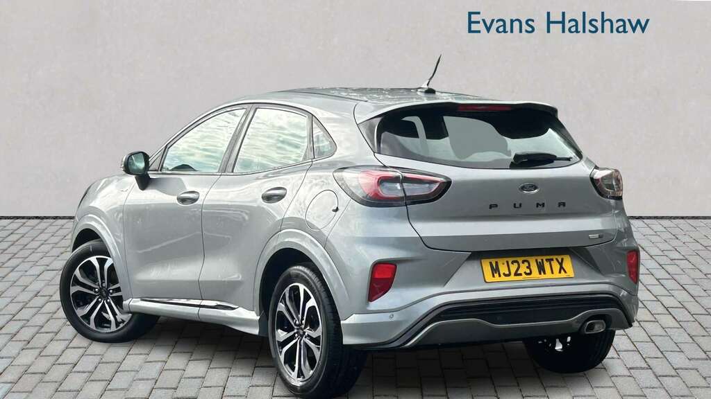 Ford Puma 1.0 Ecoboost Hybrid Mhev St-line Dct 2023 Silver #2