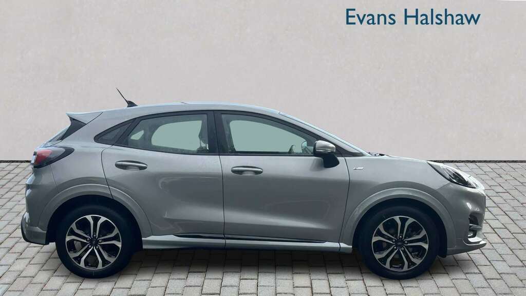 Ford Puma 1.0 Ecoboost Hybrid Mhev St-line Dct 2023 Silver #4