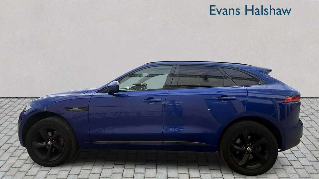 Jaguar F-Pace 2.0D R-sport 2020 BW69UGG Blue #4