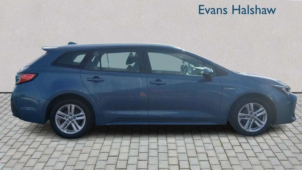 Toyota Corolla 1.8 Vvt-i Hybrid Icon Cvt 2021 Blue #5