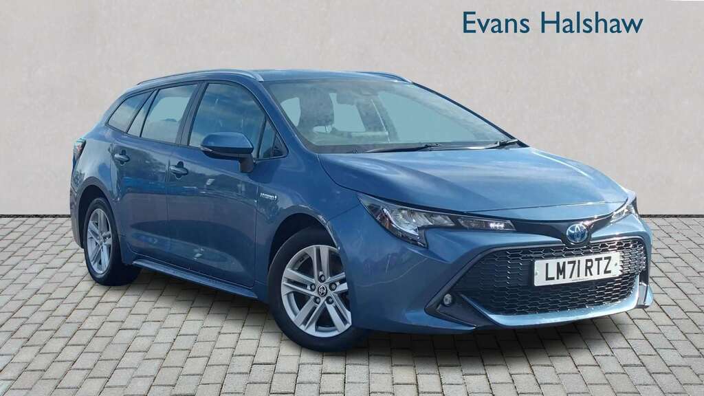 Toyota Corolla 1.8 Vvt-i Hybrid Icon Cvt 2021 Blue