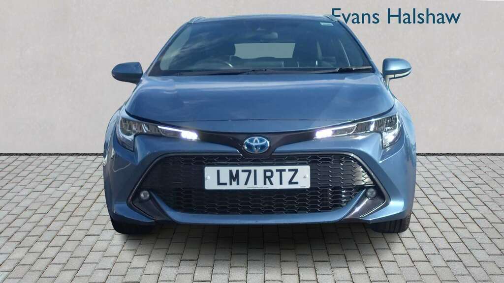 Toyota Corolla 1.8 Vvt-i Hybrid Icon Cvt 2021 Blue #4