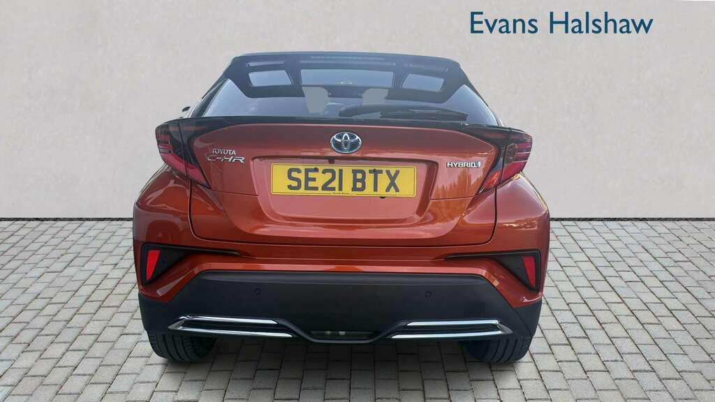 Toyota C-Hr 2.0 Hybrid Orange Edition Cvt 2021 Orange #6