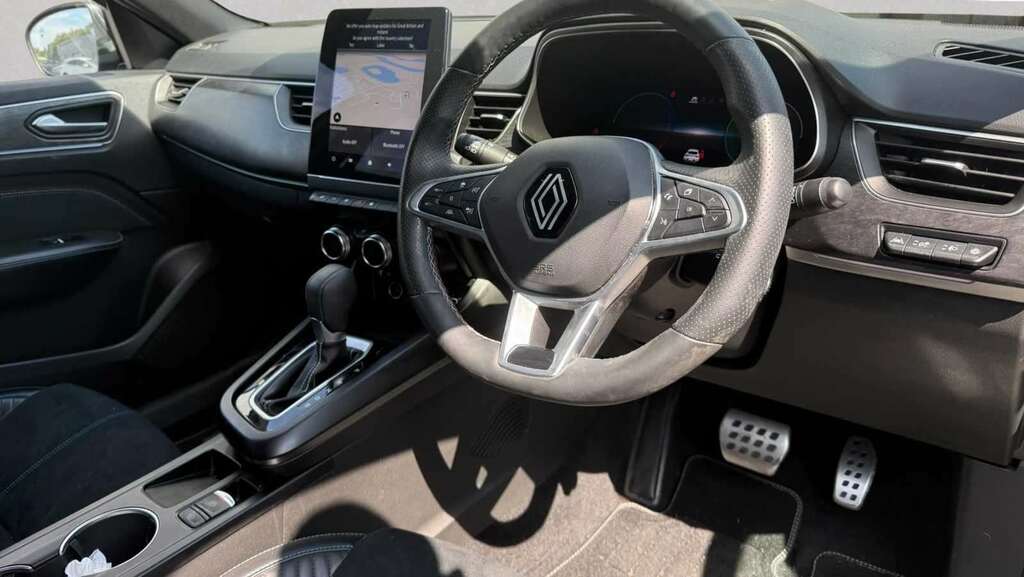 Renault Arkana 1.6 E-tech Fhev 145 Esprit Alpine 2024 White #6
