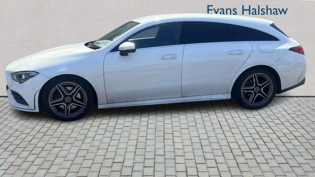 Mercedes-Benz CLA Class 200 Amg Line Premium Tip 2019 White #4