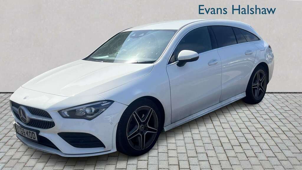 Mercedes-Benz CLA Class 200 Amg Line Premium Tip 2019 White #3
