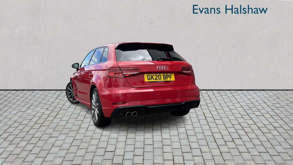 Audi A3 35 Tdi Black Edition S Tronic 2020 Red #2