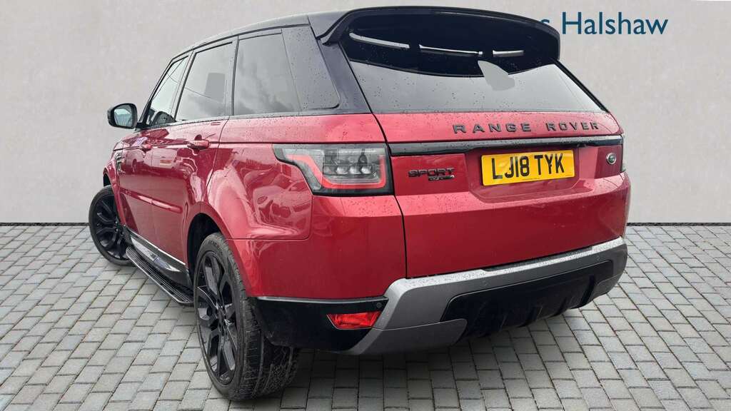 Land Rover Range Rover Sport 2.0 Sd4 Hse 2018 Red #2