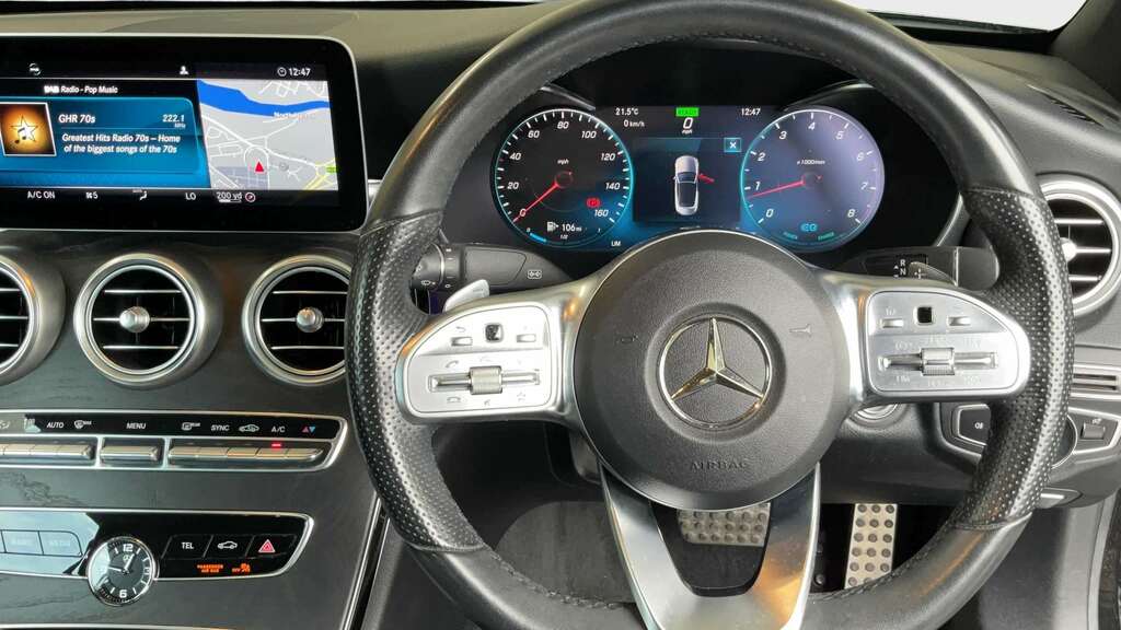 Mercedes-Benz C Class 220 C220d Se Saloon G-tronic Euro 6 Silver #9