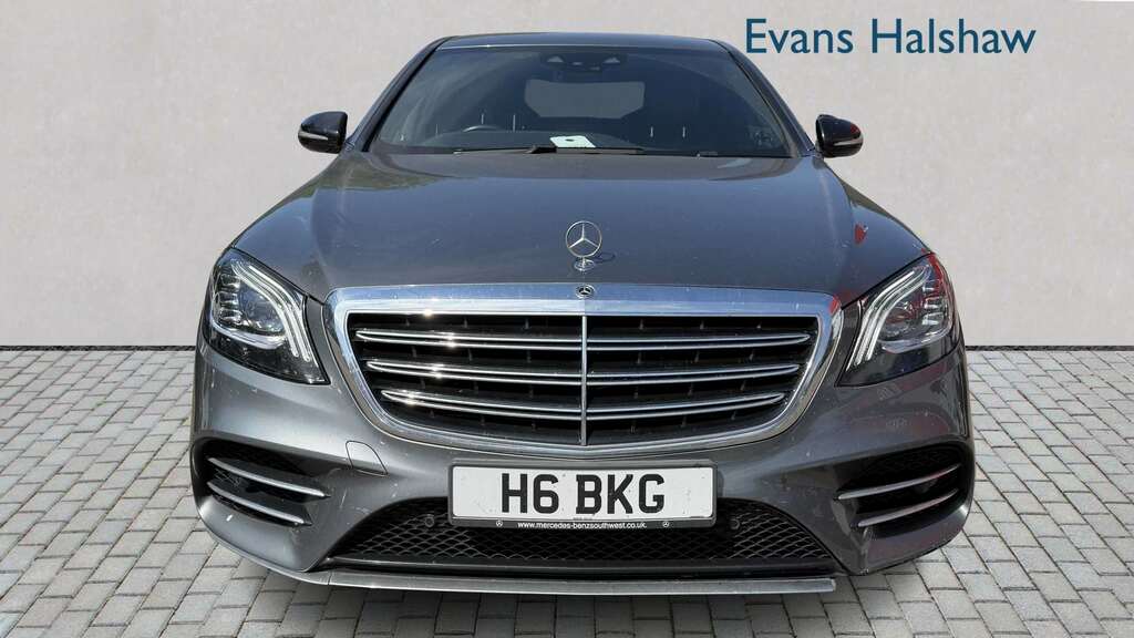 Mercedes-Benz S Class S350d L Amg Line 9G-tronic 2018 Grey #3