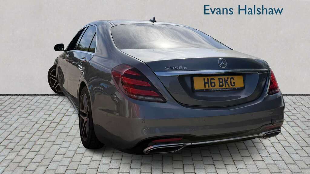 Mercedes-Benz S Class S350d L Amg Line 9G-tronic 2018 Grey #2