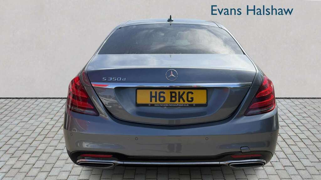 Mercedes-Benz S Class S350d L Amg Line 9G-tronic 2018 Grey #4