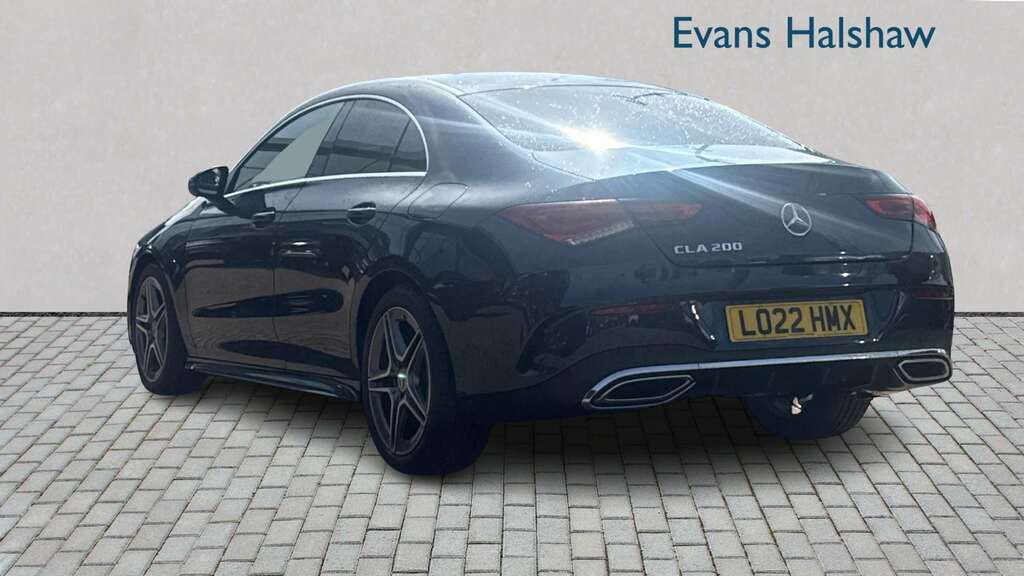 Mercedes-Benz CLA Class 200 Amg Line Tip 2022 Blue #2