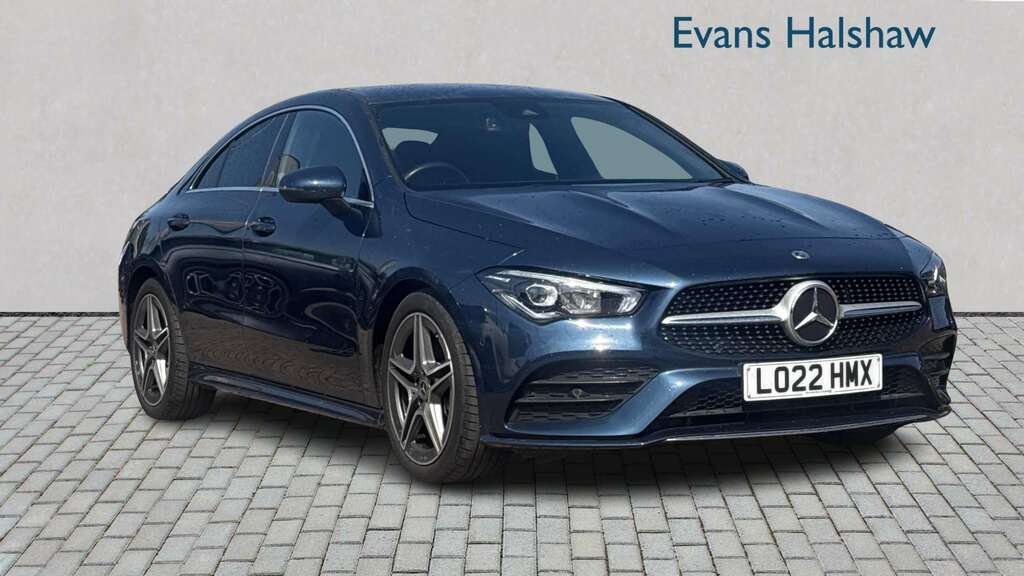 Mercedes-Benz CLA Class 200 Amg Line Tip 2022 Blue