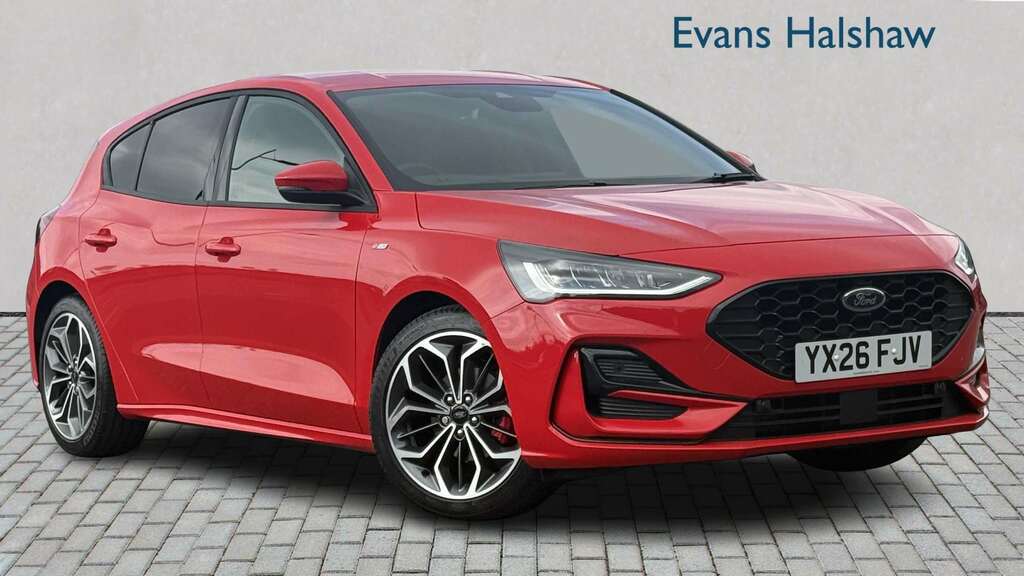Ford Focus 1.0 Ecoboost Hybrid Mhev 155 St-line X 20 Red